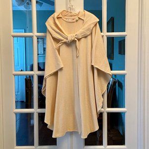 Hooded Wool Cape